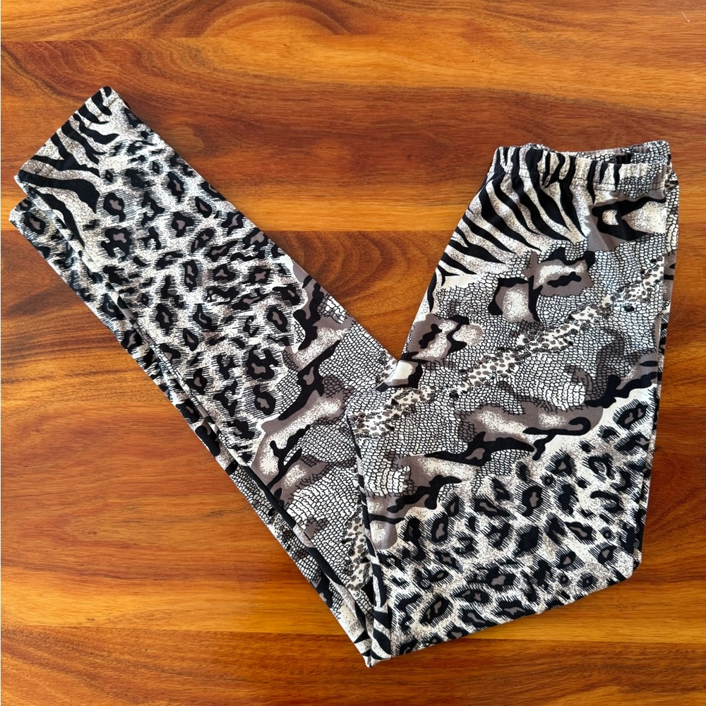 Hot Kiss Y2K Animal Print Leggings One Size Fits Most